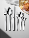 Nehir Sahra Sade 12 Kişilik 72 Parça Çatal Kaşık Bıçak Takımı