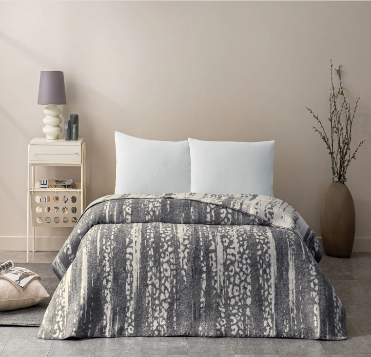 Taç Savanna Pamuk Çift Kişilik Battaniye