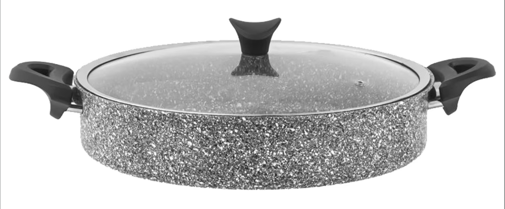 TAÇ-3404 Ultra Granit Basık Tencere 28CM