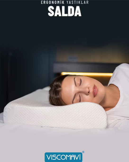 Visco planet boyun destekli yastık 