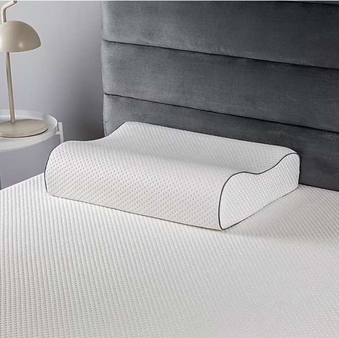 Visko Love Therapy Double-L, Boyun Destekli Visco Yastık - Beyaz 