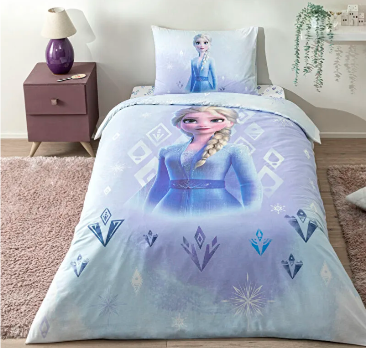 Taç Disney Frozen Diamond Pamuk Tek Kişilik Nevresim Takımı