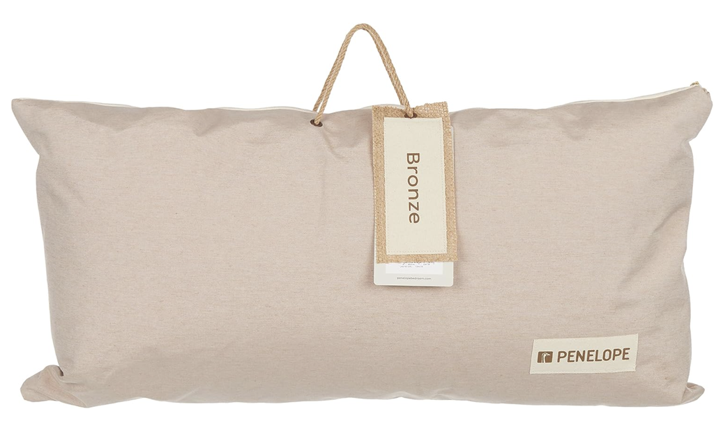 Penelope Bronze Kaz Tüyü Yastık 50x90