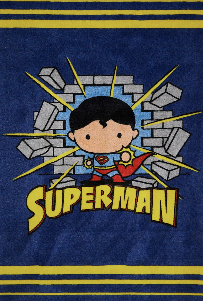 Dolce Vita Halı Bambino 124 Superman Lisanslı Çocuk Halısı, 100x150