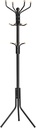 SONGMICS Askı Standı, Sağlam Metal Elbise Askısı, Gardırop Boyu Yaklaşık 182 cm, Siyah, Rcr19B