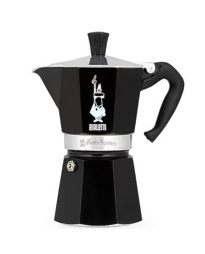[AZN] Bialetti Moka Pot Siyah 6 Cup