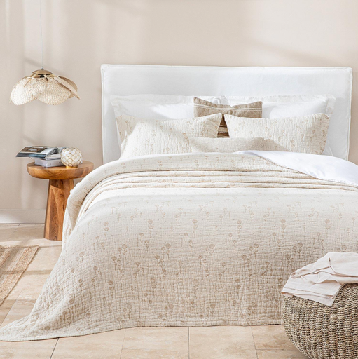 [AZN] Chakra Nırma Yatak Örtüsü Çift Kişilk Kahve