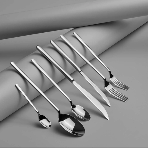 [AZN] Jumbo 2900 Vannes 84 Parça 12 Kişilik Çatal Kaşık Bıçak Takımı