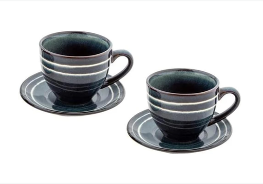 [AZN] Jumbo Blue Secret 2 Kişilik Çay Fincan Takımı 230 ml