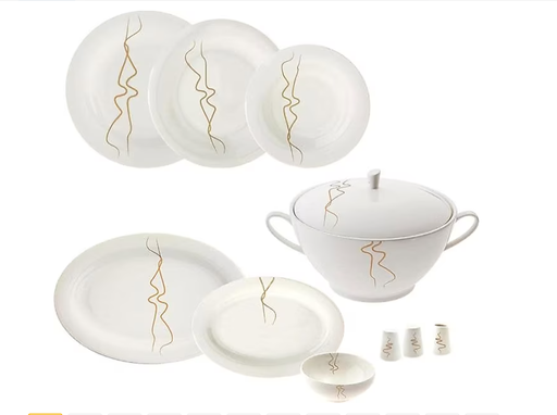 [AZN] Jumbo Efect 12 Kişilik 60 Parça Yemek Takımı