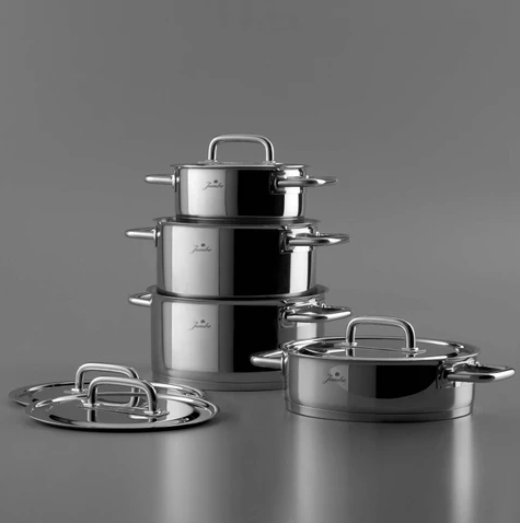 [AZN] Jumbo Metalix 4'lü Tencere Seti Parlak