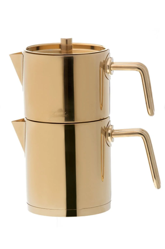 [AZN] Jumbo Paslanmaz Çelik Titanyum Gold 2 Parça Çaydanlık Seti – Isıya Dayanıklı