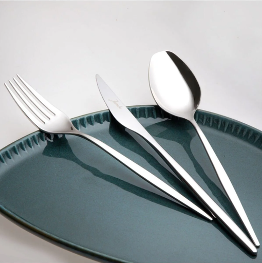 [AZN] Jumbo Pireu 60 Parça 12 Kişilik Çatal Kaşık ve Bıçak Takımı