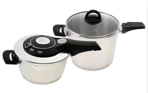 [AZN] Jumbo ProCook 4+6 Lt Düdüklü Tencere Seti