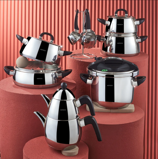 [AZN] Karaca Tokyo Powersteel 316+ Çelik 17 Parça Çeyiz Seti