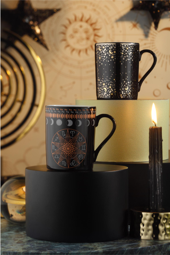 [AZN] Kütahya Porselen Cosmic Love Forest 2 Parça Mug 11817