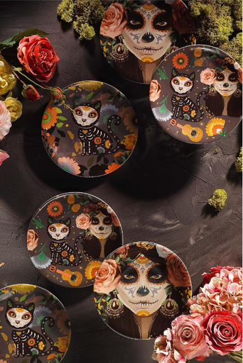 [AZN] Kütahya Porselen Zeugma 6 Kişilik Pasta Takımı 885529