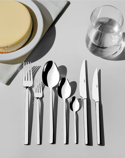 [AZN] Nehir Dalyan Saten 12 Kişilik 89 Parça Kutulu Çatal Kaşık Bıçak Takımı