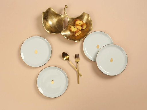 [AZN] Porland Glamorous 4 Lü Pasta Takımı 20 cm