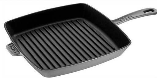 [AZN] Staub B 405103045 American Grill Grey Kare Tava 30 cm