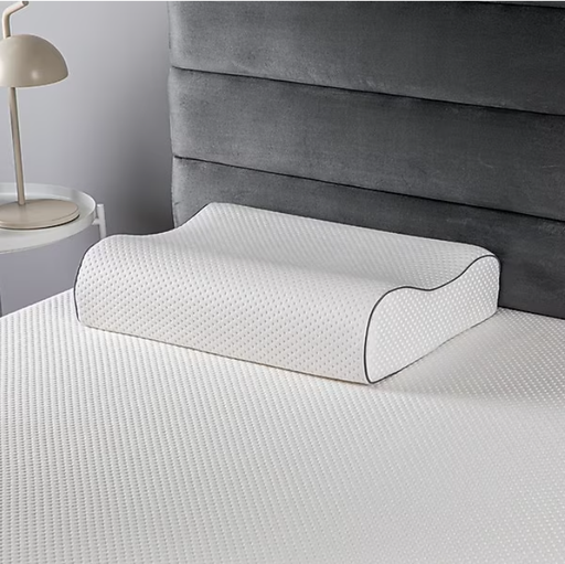 [AZN] Visko Love Therapy Double-L, Boyun Destekli Visco Yastık - Beyaz 