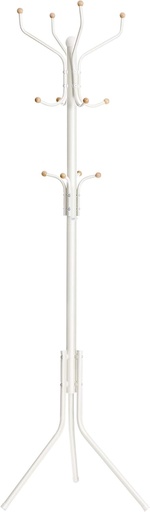 [AZN] SONGMICS Askı Standı, Sağlam Metal Elbise Askısı, Gardırop Boyu Yaklaşık 182 cm, Beyaz, Rcr19W